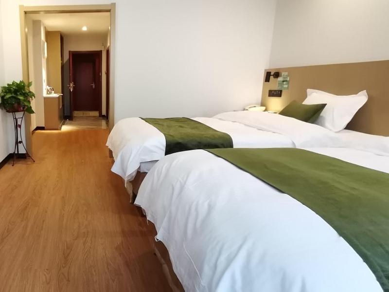 Greentree Inn Anhui Hefei Mengcheng Road Beierhuan Express Hotel Esterno foto
