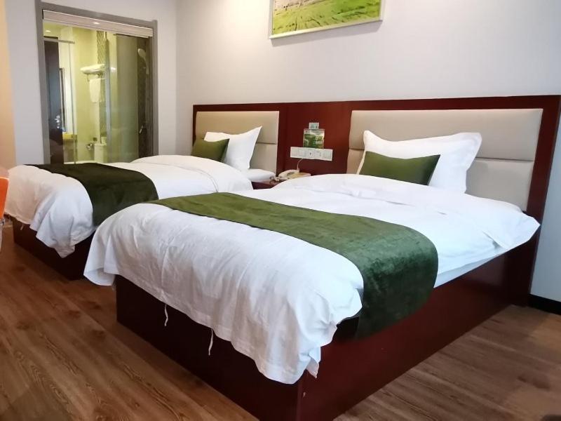 Greentree Inn Anhui Hefei Mengcheng Road Beierhuan Express Hotel Esterno foto