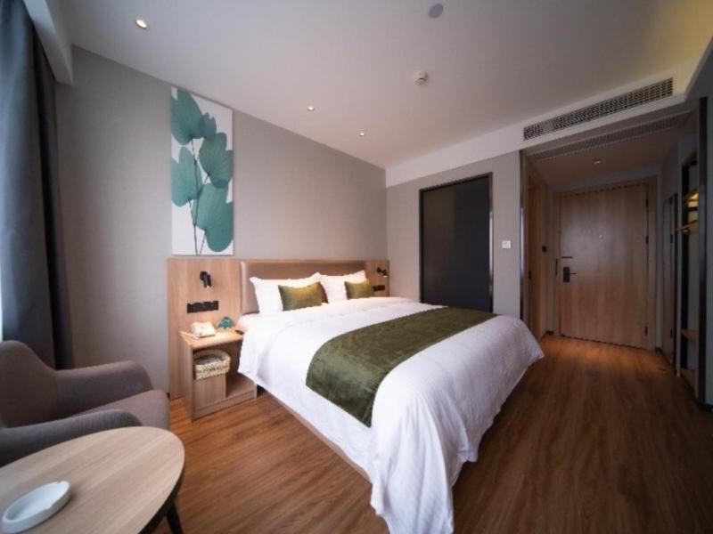 Greentree Inn Anhui Hefei Mengcheng Road Beierhuan Express Hotel Esterno foto