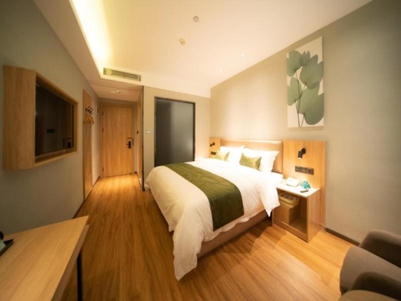 Greentree Inn Anhui Hefei Mengcheng Road Beierhuan Express Hotel Esterno foto