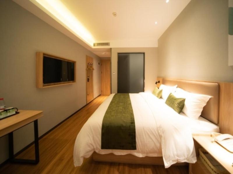 Greentree Inn Anhui Hefei Mengcheng Road Beierhuan Express Hotel Esterno foto