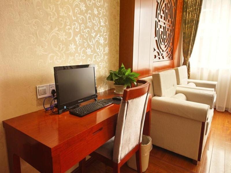 Greentree Inn Anhui Hefei Mengcheng Road Beierhuan Express Hotel Esterno foto