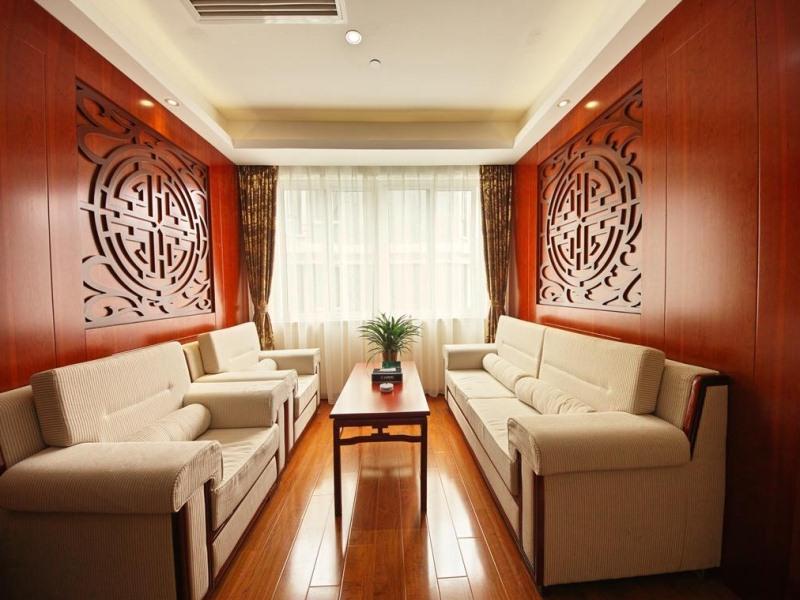 Greentree Inn Anhui Hefei Mengcheng Road Beierhuan Express Hotel Esterno foto