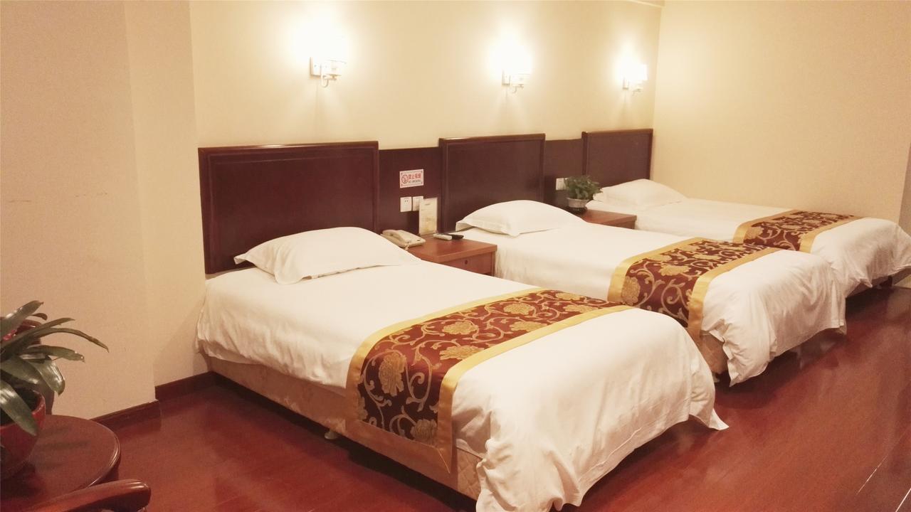 Greentree Inn Anhui Hefei Mengcheng Road Beierhuan Express Hotel Esterno foto