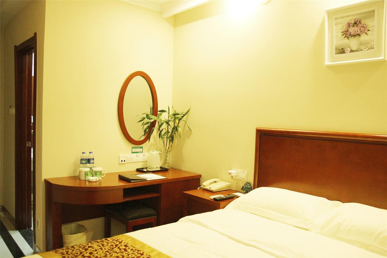 Greentree Inn Anhui Hefei Mengcheng Road Beierhuan Express Hotel Esterno foto