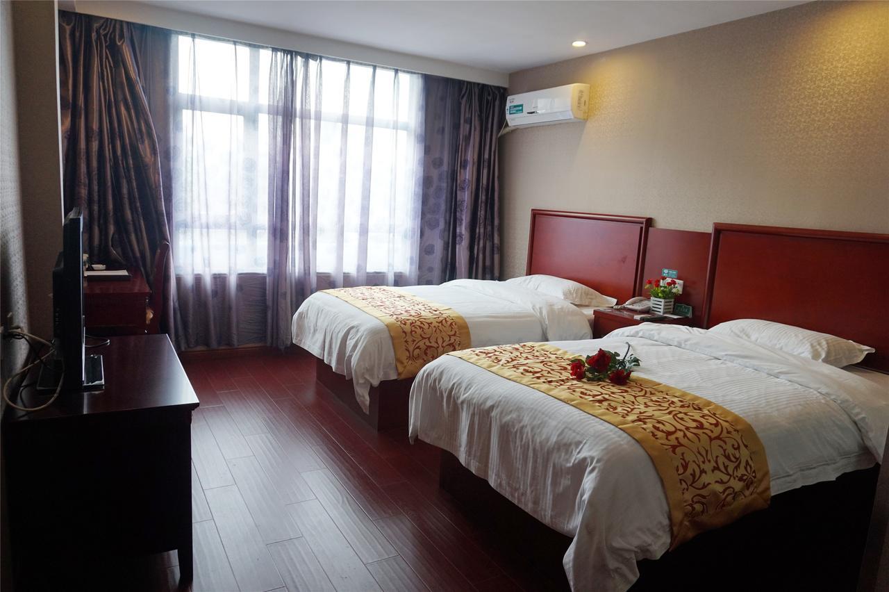 Greentree Inn Anhui Hefei Mengcheng Road Beierhuan Express Hotel Esterno foto