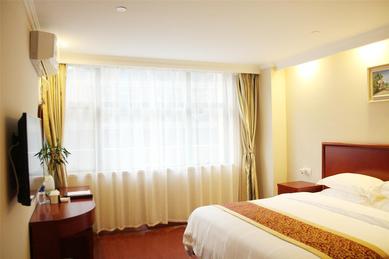 Greentree Inn Anhui Hefei Mengcheng Road Beierhuan Express Hotel Esterno foto