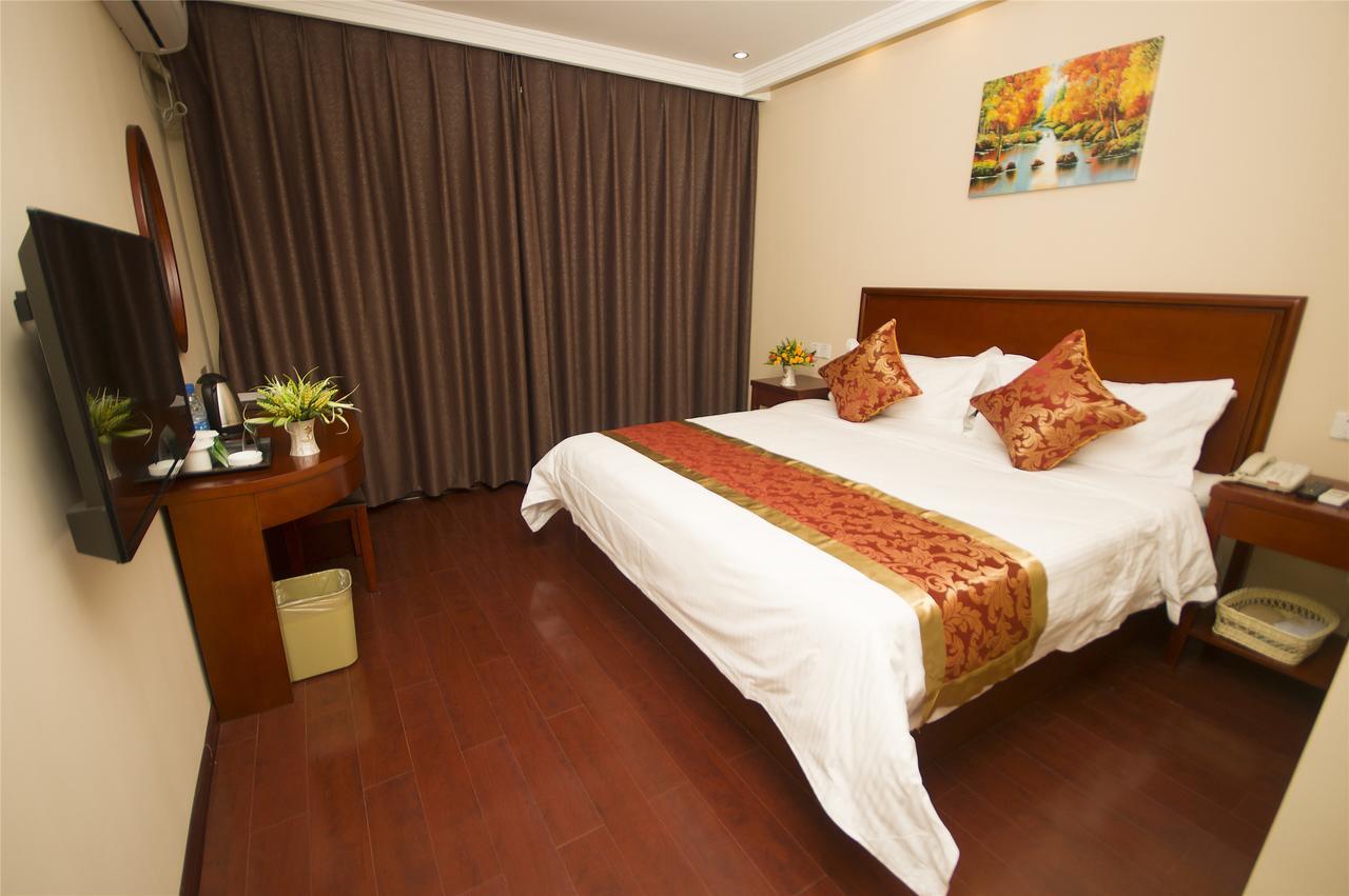 Greentree Inn Anhui Hefei Mengcheng Road Beierhuan Express Hotel Esterno foto