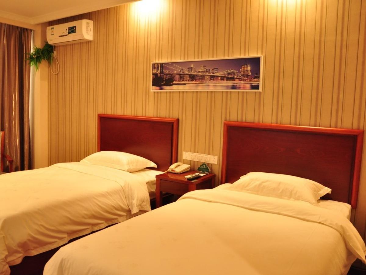 Greentree Inn Anhui Hefei Mengcheng Road Beierhuan Express Hotel Esterno foto